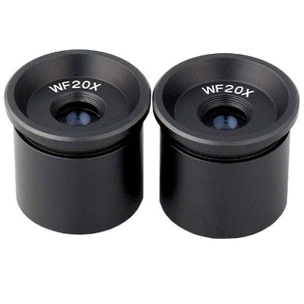 Amscope Pair of WF20X Microscope Eyepieces (30.5mm) EP20X305